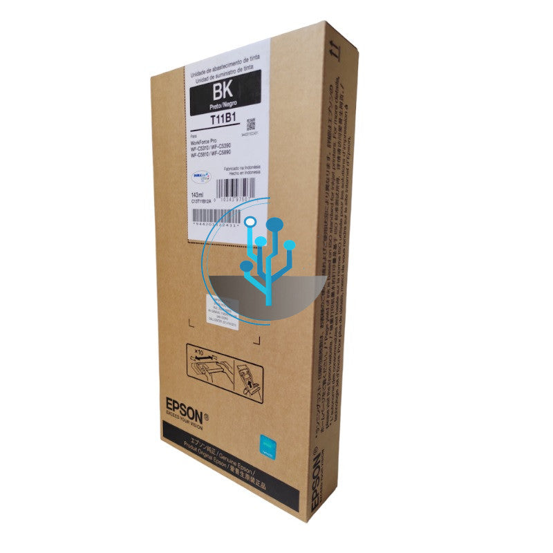 Tóner Negro T11B120-AL marca Epson para modelos WF-Pro C5890 WF-Pro C5390