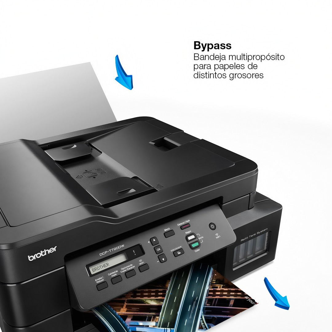 Impresora multifunción a color Brother InkBenefit Tank DCP-T720DW
