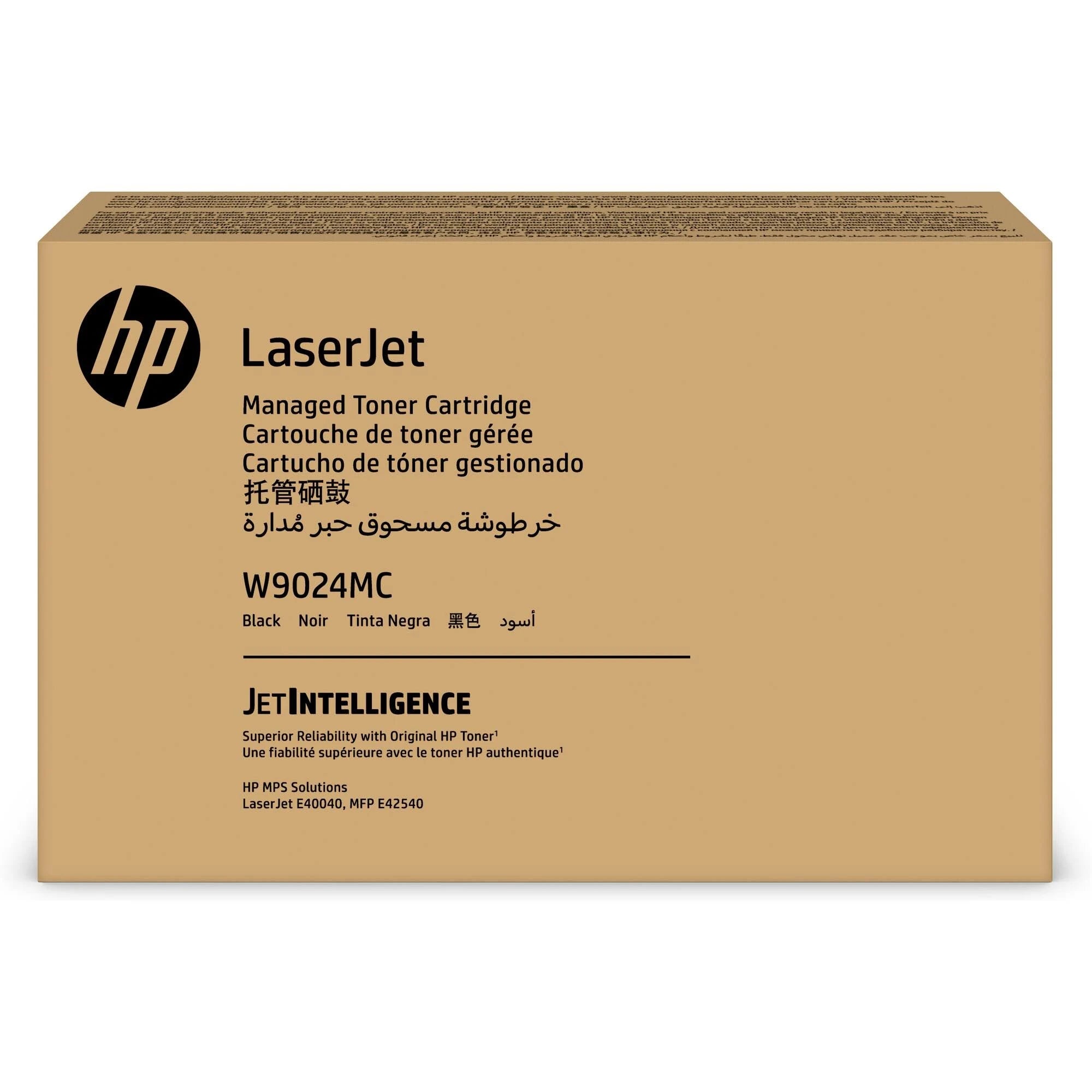 Tóner Negro marca HP para modelos Laser Managed E40040dn