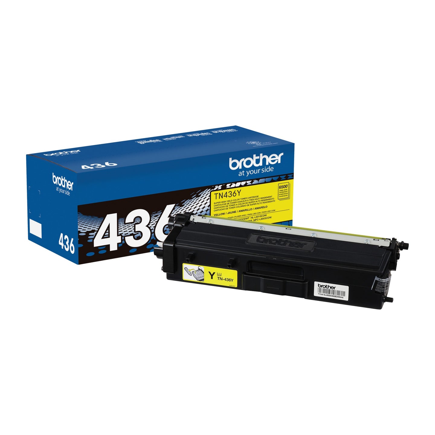 Tóner TN436Y Amarillo marca Brother para modelos MFCL9570CDW HLL9310CDW