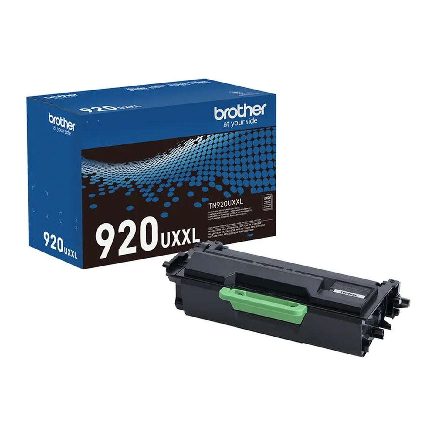 Tóner Negro TN920UXXL marca Brother para modelos HLL6210DW, MFCL5915DW, HLL6415DW, MFCL6915DW