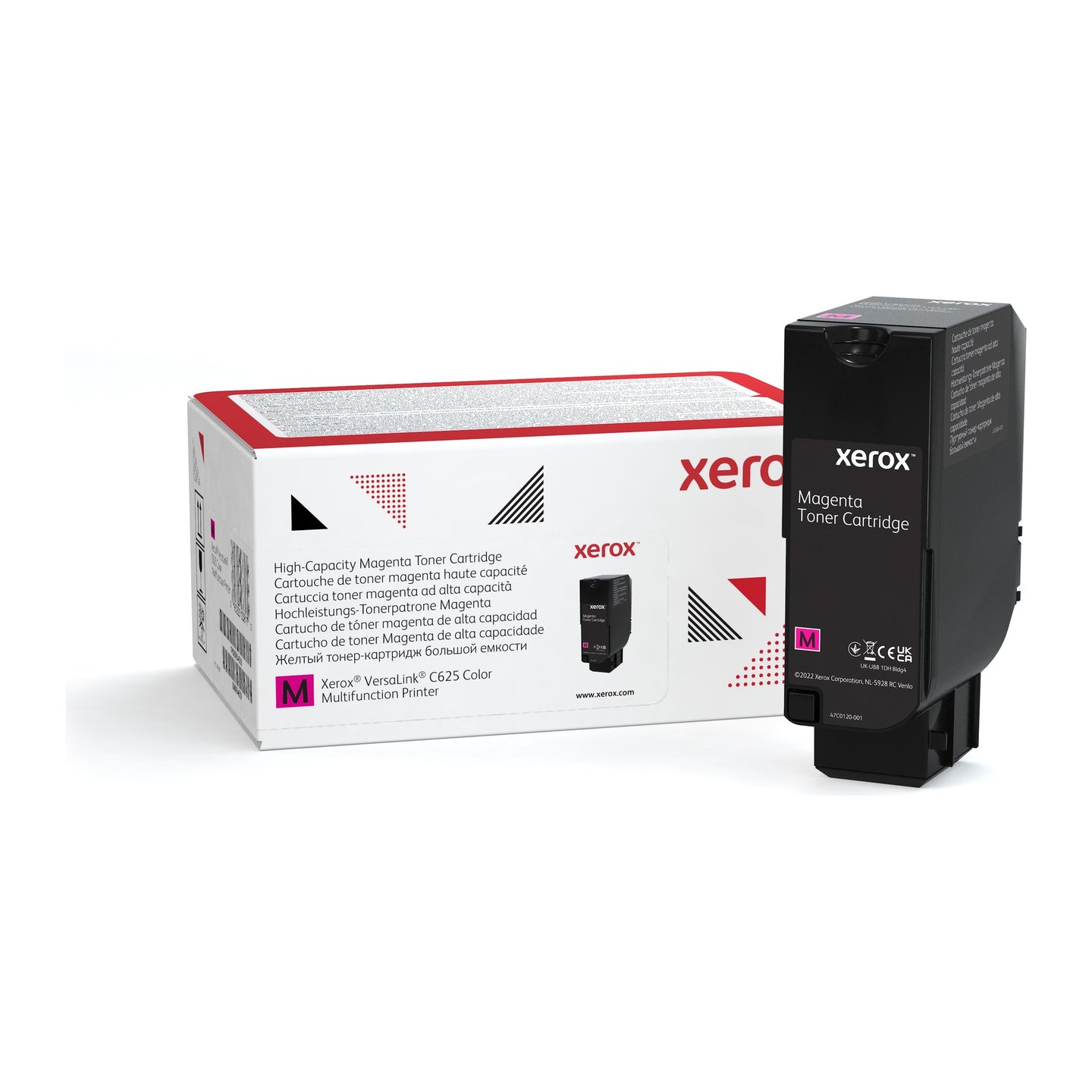 Tóner Magenta marca Xerox para modelos Xerox Versalink C625_DN para 16000 impresiones