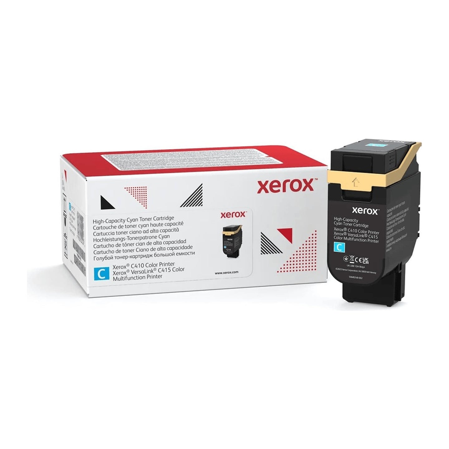 Tóner Cian marca Xerox para modelos C410_DN para 7000 impresiones